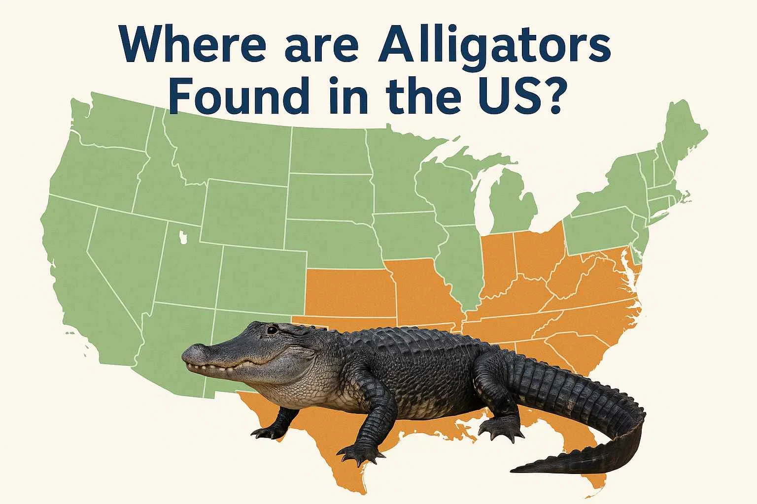 Where Are Alligators Found In The Us -