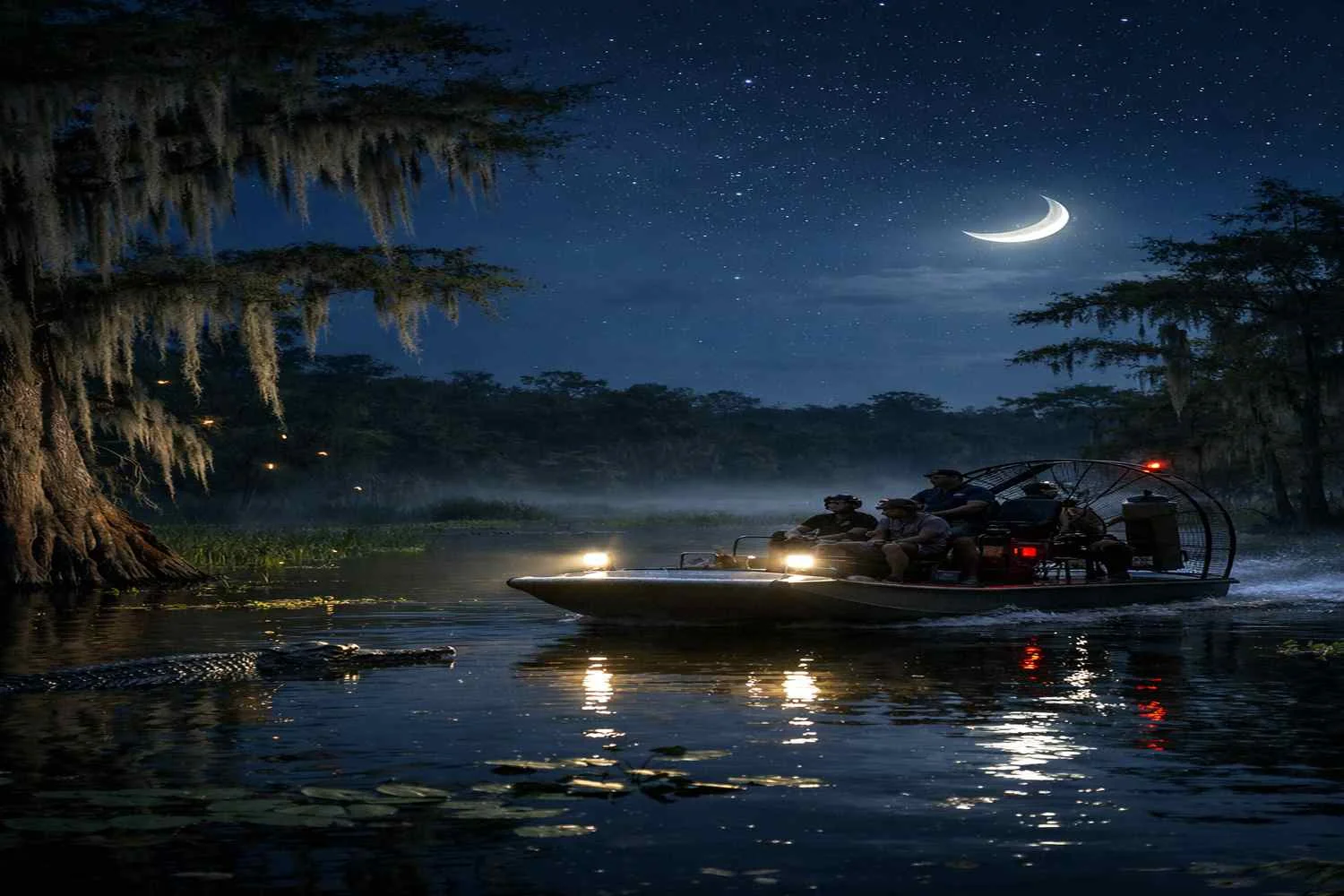 The Magic Of Evening Airboat Tours - Swamp Fever Airboat Adventures