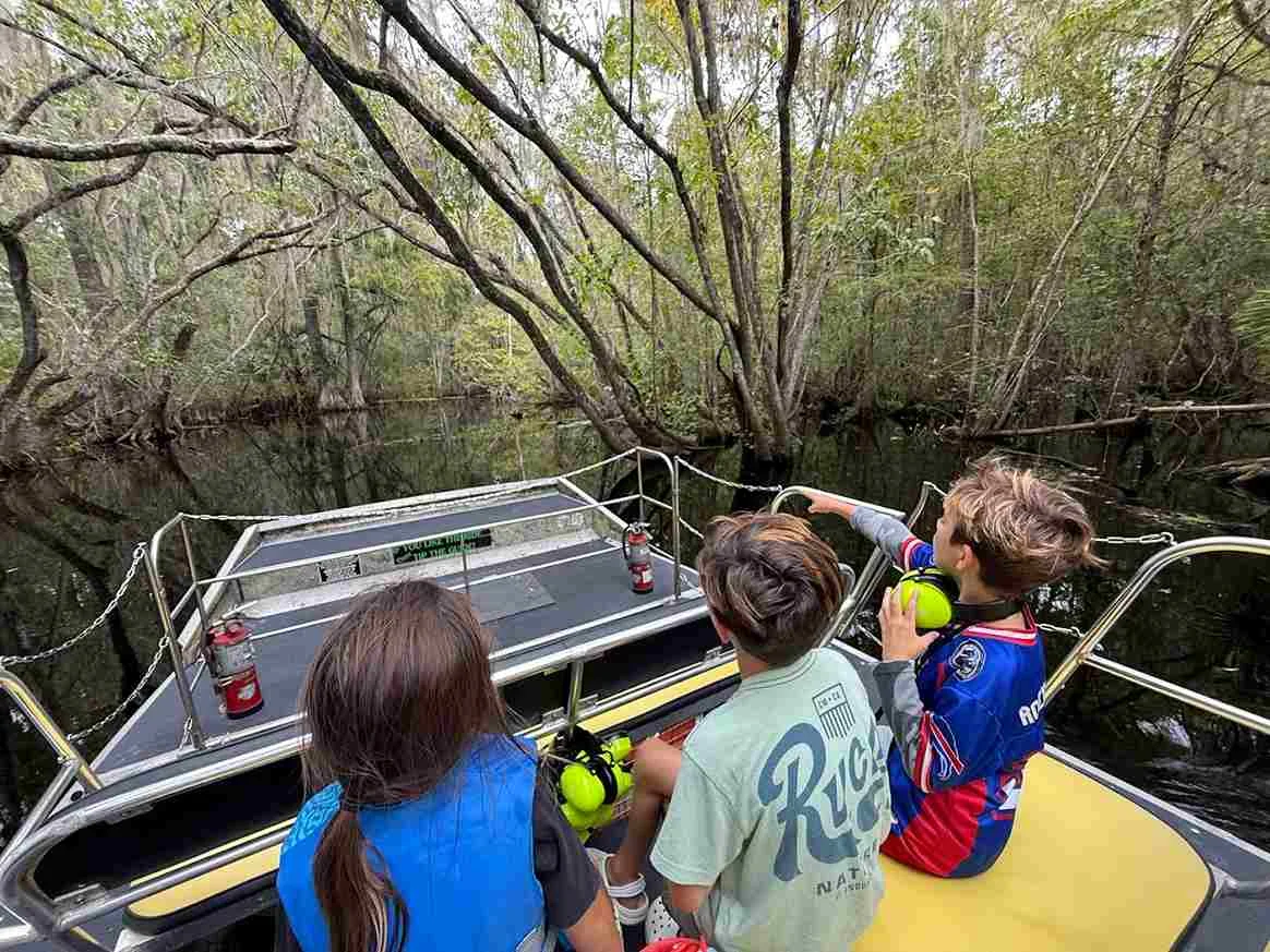 Can Swamp Tours Be Educational For Kids - Swamp Fever Airboat Adventures